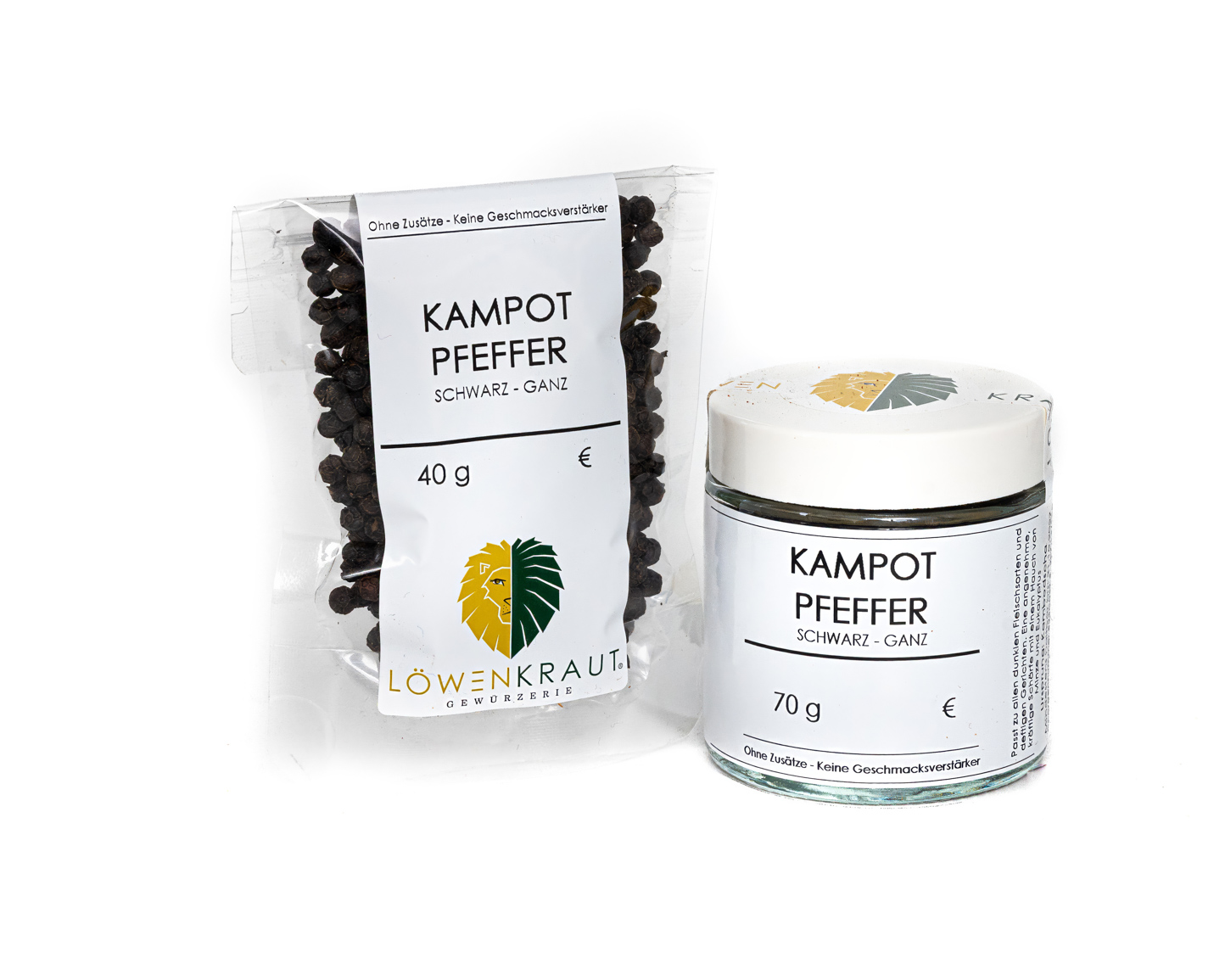 SCHWARZER KAMPOT PFEFFER - GANZ