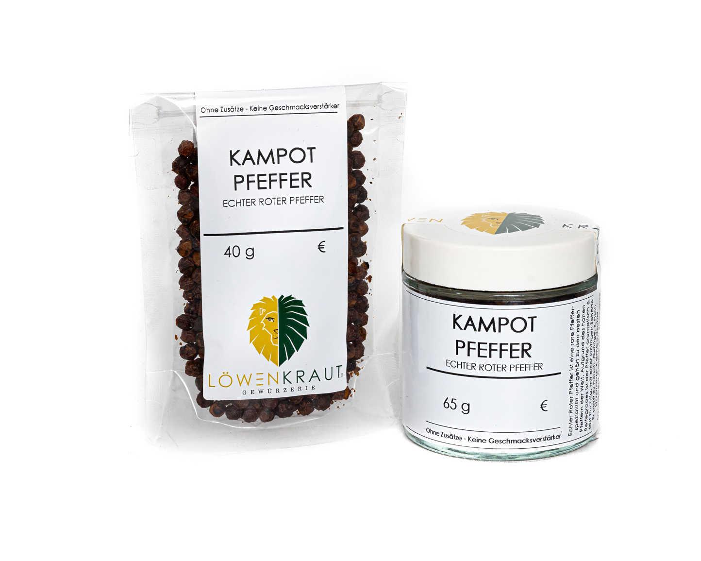 ECHTER ROTER KAMPOT PFEFFER - GANZ