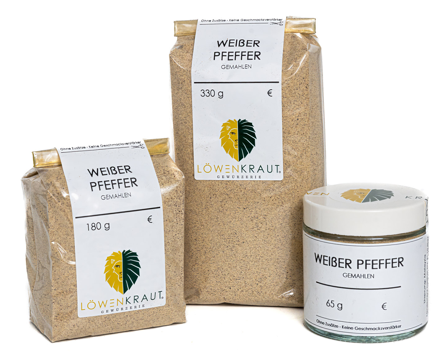 WEIßER PFEFFER - GEMAHLEN